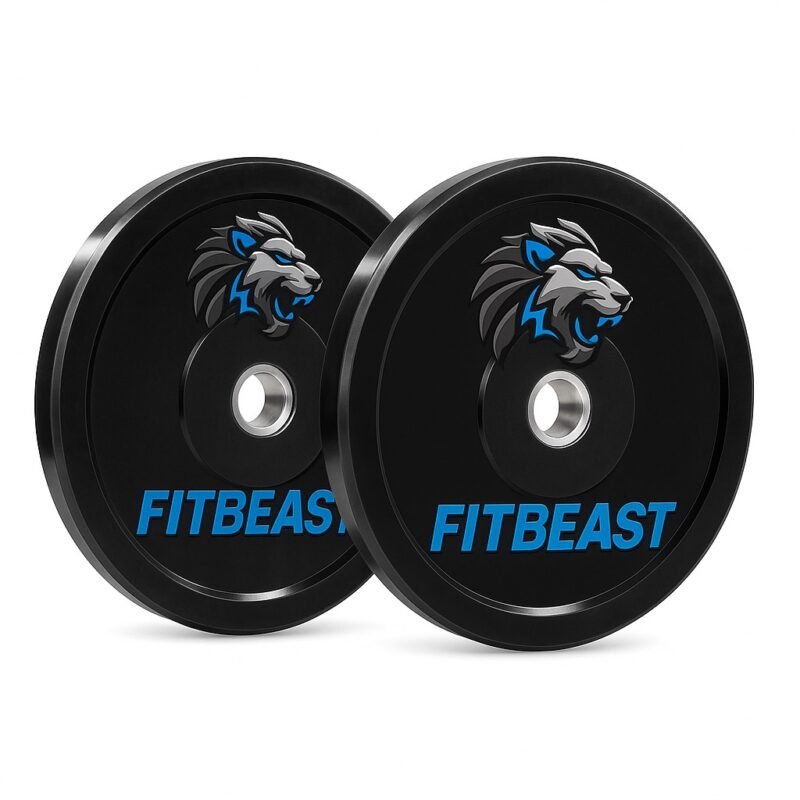 FITBEAST Rubber Bumper Plate Set