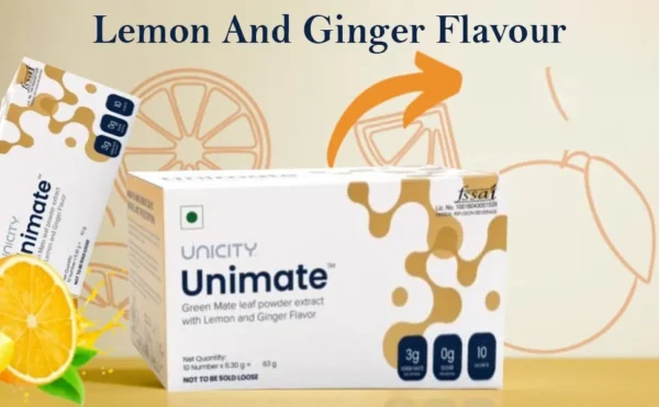 Unicity Unimate Lemon Ginger (30 Sachets)