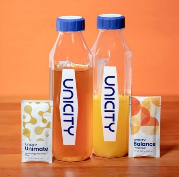 Unicity Unimate Lemon Ginger (30 Sachets) and Unicity Balance